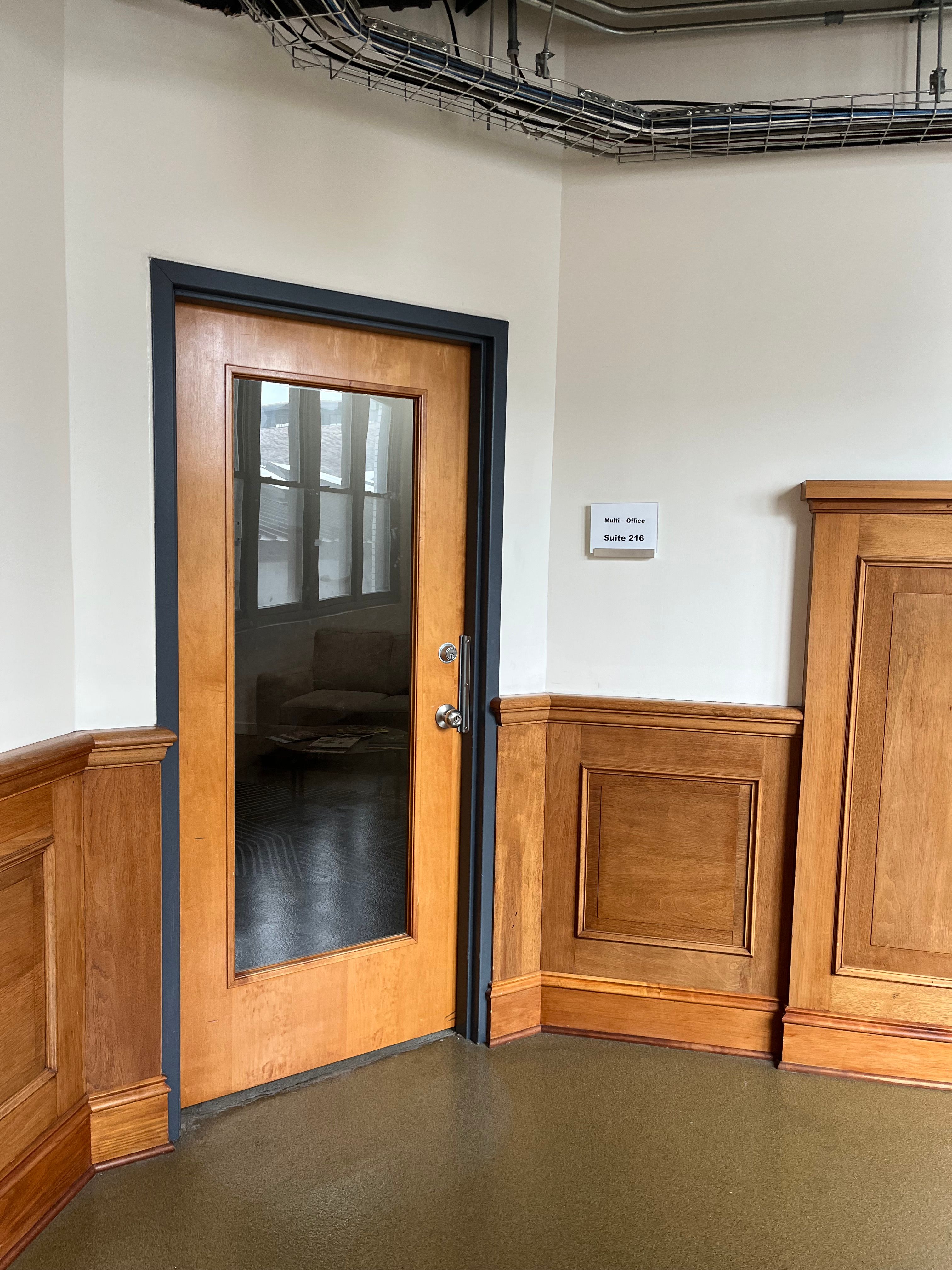 Door to my office suite